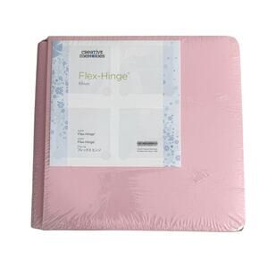 New in sealed package Creative Memories Flex Hinge Leatherette Album pink
